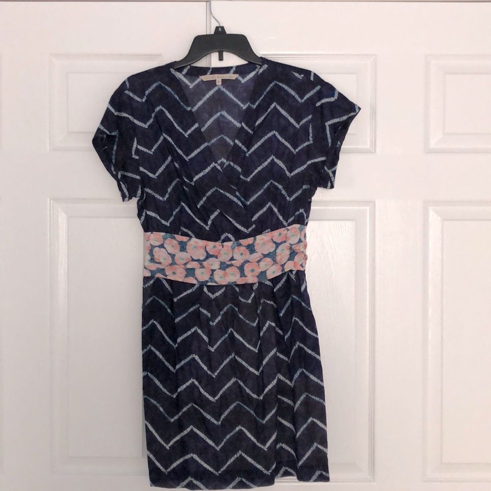 Rachel Roy print dress with pockets and lining